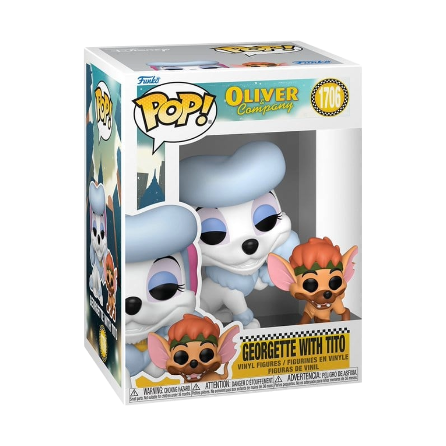 Funko Pop! Oliver & Co. - Georgette with Tito 1706