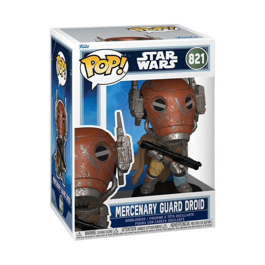 Funko Pop! Star Wars: The Mandalorian and Grogu - Mercenary Guard Droid 821