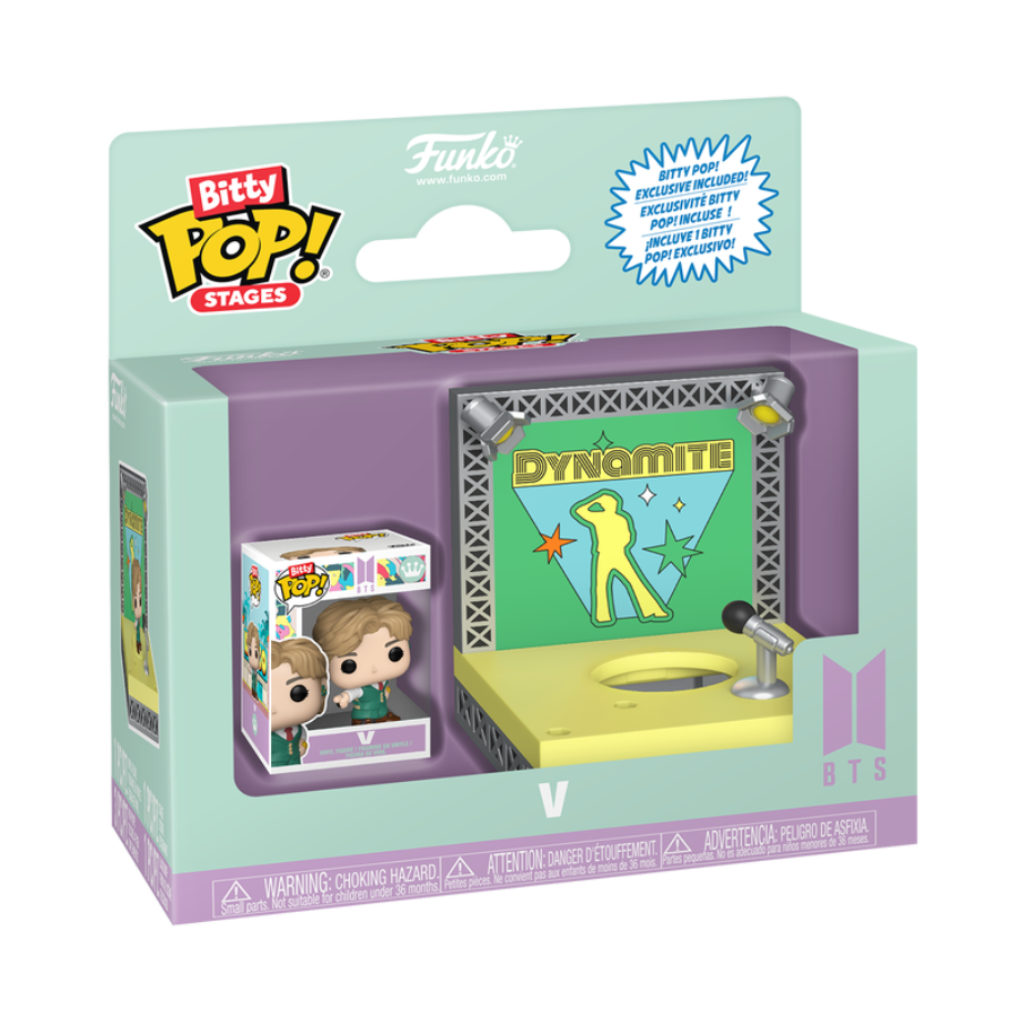 Funko Pop! Bitty POP  Stages BTS - V (Dynamite)