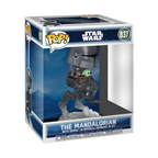 Funko Pop!Ride Deluxe Star Wars: The Mandalorian and Grogu - Mandalorian with Grogu in Imperial Remnant AT-RT 837