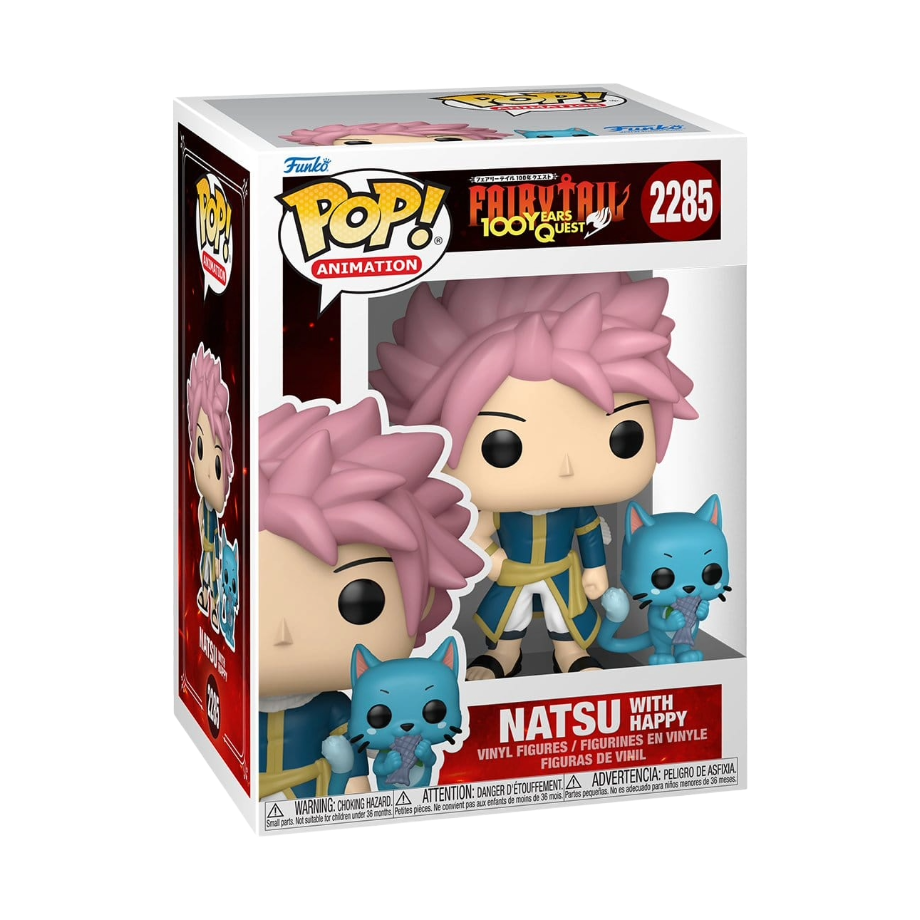 Funko Pop! Fairy Tail-100 Years Quest - Natsu with Happy 2285