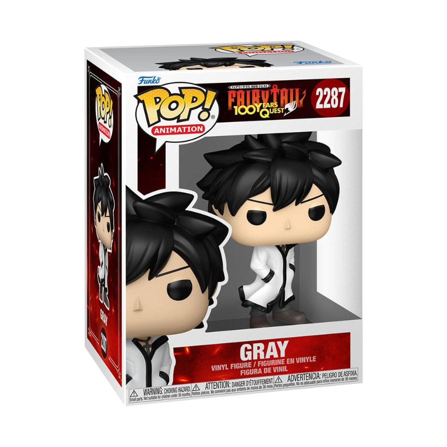 Funko Pop! Fairy Tail-100 Years Quest - Gray 2287 *Chase Bundle*
