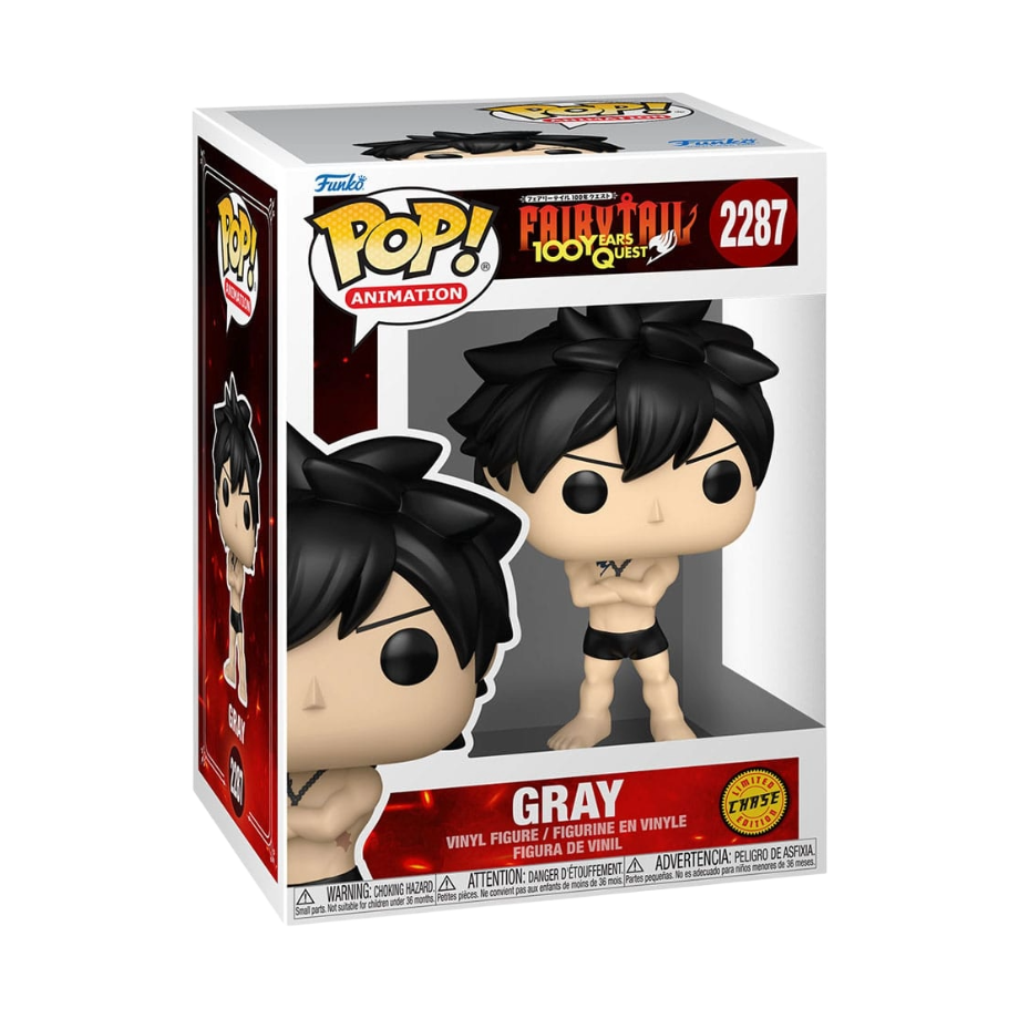 Funko Pop! Fairy Tail-100 Years Quest - Gray 2287 *Chase Bundle*