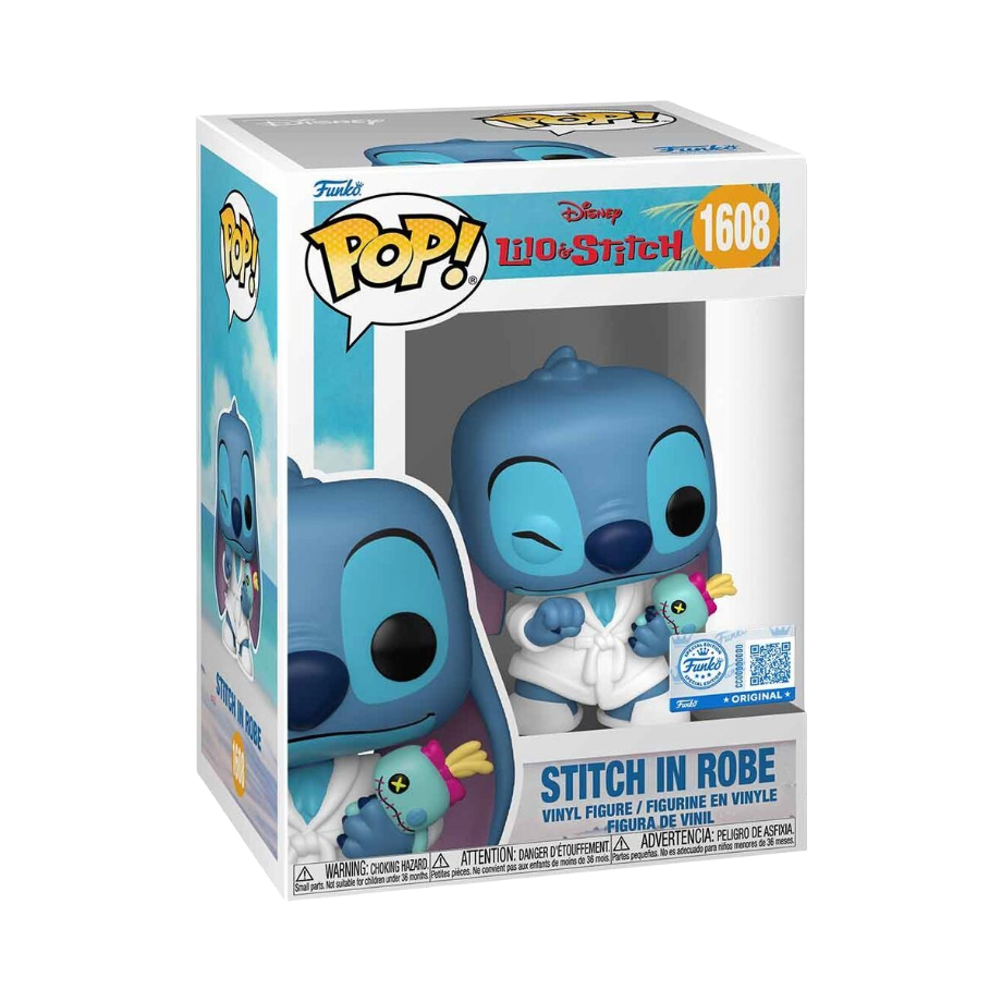 Funko POP! Lilo & Stitch - Stitch in Robe 1608 *Exclusive*