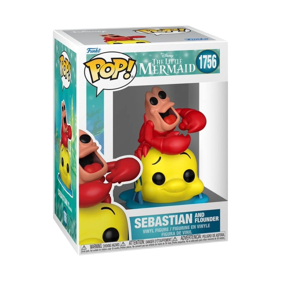Funko POP! Arielle, die Meerjungfrau - Sebastian & Fabius 1756