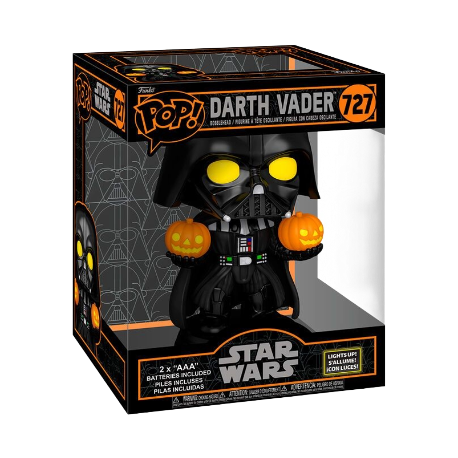 Funko Pop! SuperSized Star Wars - Darth Vader (Lights up!) 727