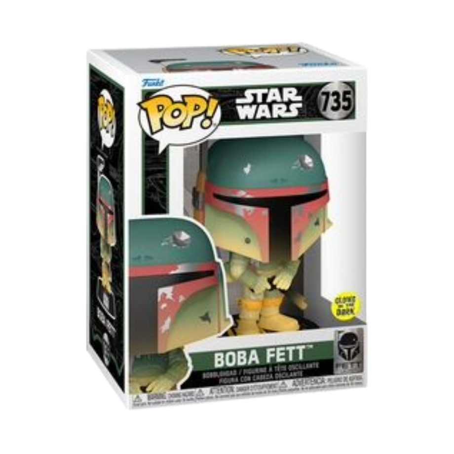 Funko Pop! Star Wars - Boba Fett 735 *glow*