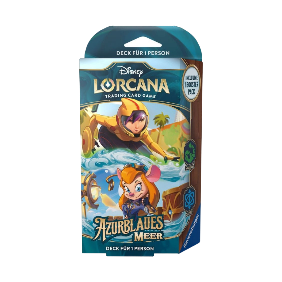 Ravensburger - Disney Lorcana TCG Azurblaues Meer - Starter Deck *Deutsche Edition*
