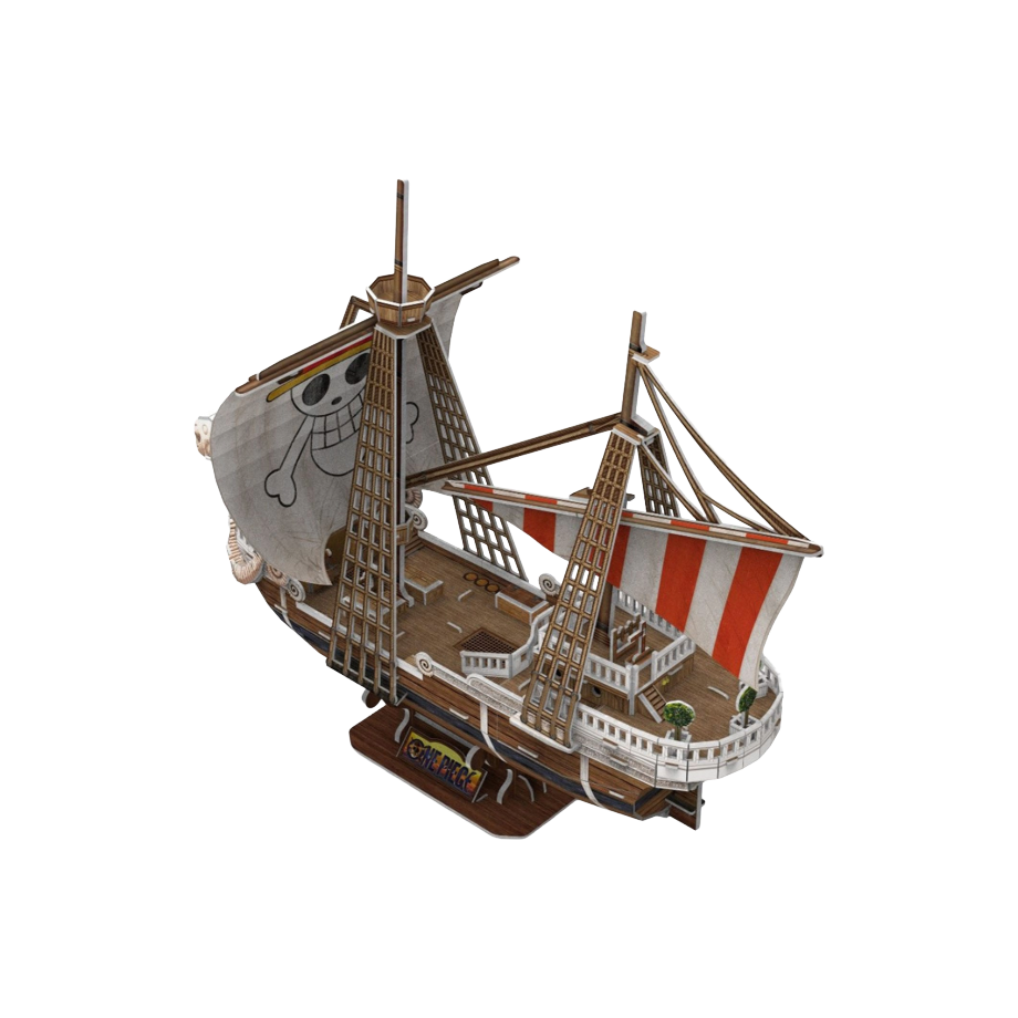 Revell - One Piece 3D Puzzle Flying Lamb / Going Merry 32 cm