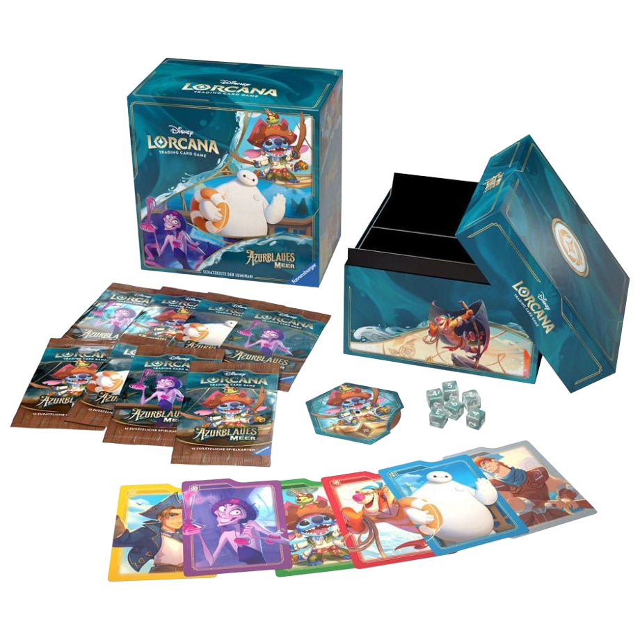 Ravensburger - Disney Lorcana TCG Azurblaues Meer Schatzkiste der Luminari *Deutsche Edition*