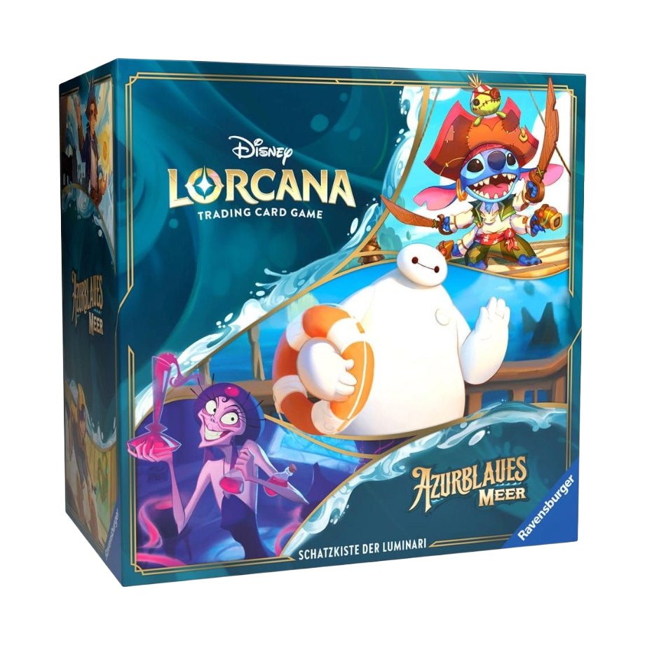 Ravensburger - Disney Lorcana TCG Azurblaues Meer Schatzkiste der Luminari *Deutsche Edition*
