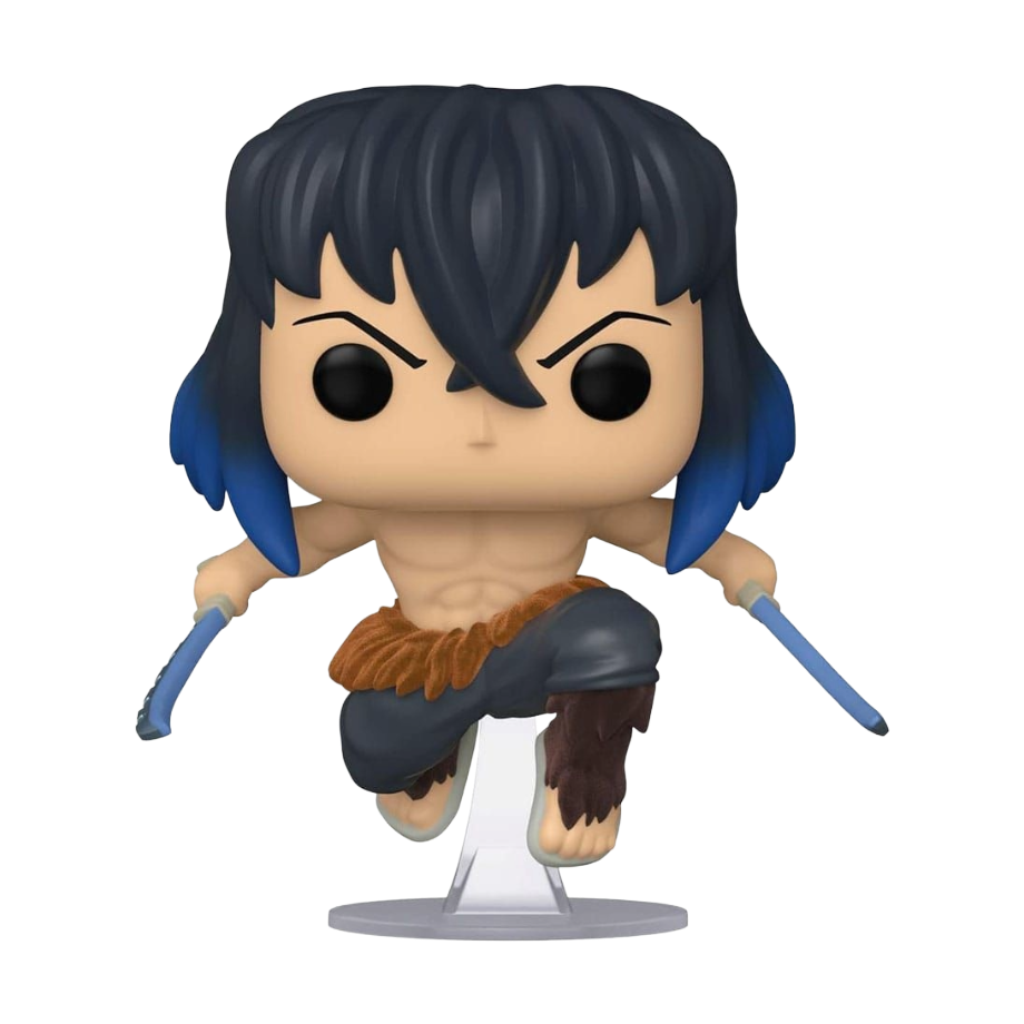 Funko POP! Demon Slayer - Inosuke (flocked) 875 *Exclusive Chance auf Chase*