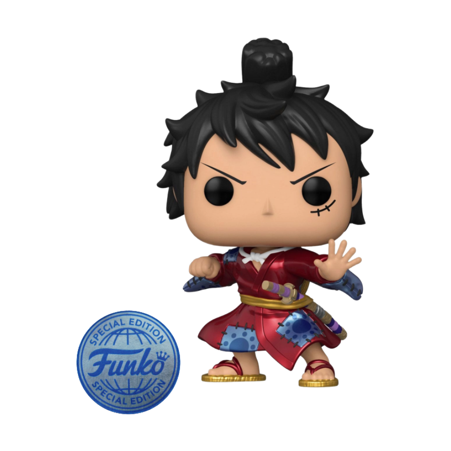 Funko Pop! One Piece - Luffy in Kimono (metallic) 921 *Exclusive*
