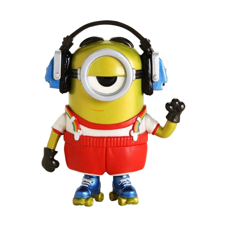 Funko POP! Minions - Roller Skating Stuard 902 *Special Edition metallic*