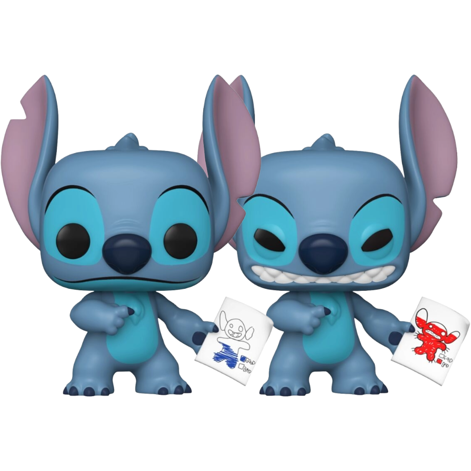 Funko Pop! Lilo & Stitch - Stitch with Mood Chart 1744 *Chase Bundle*