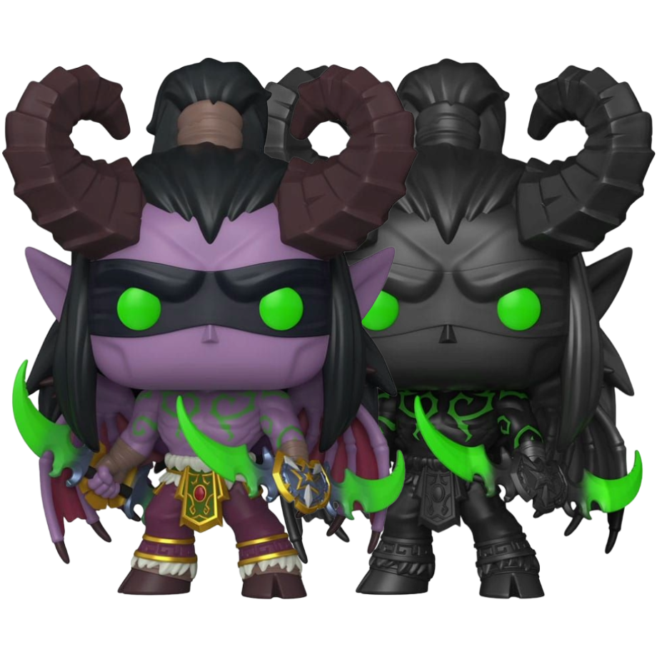 Funko POP! World of Warcraft - Illidan 1101 *Chase Bundle*