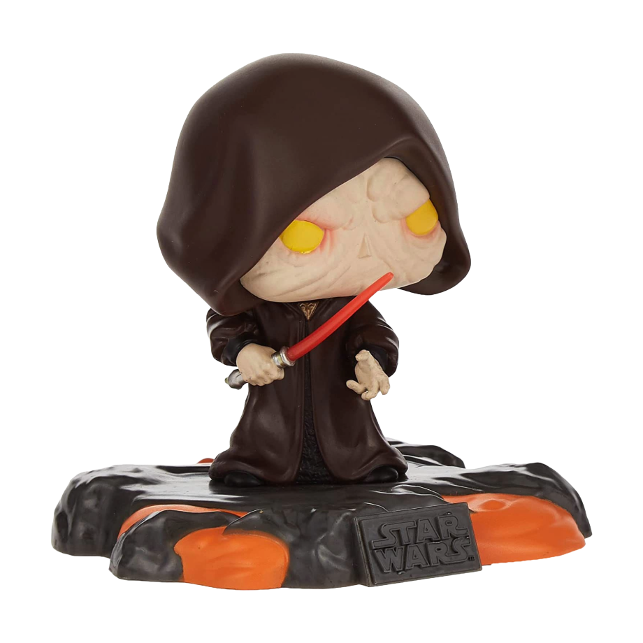 Funko Pop! Deluxe Star Wars Red Saber Series Volume 1 - Darth Sidious glow 519