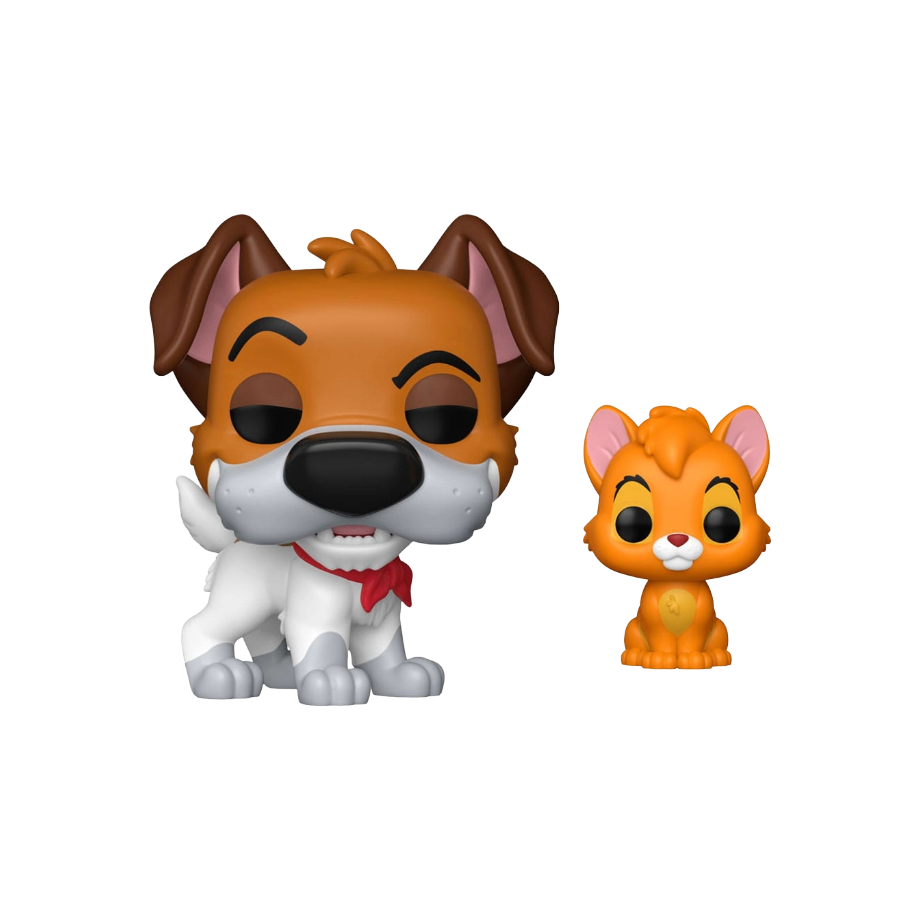Funko Pop! Oliver & Co. - Dodger with Oliver 1705 *Chance auf Chase*
