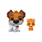 Funko Pop! Oliver & Co. - Dodger with Oliver 1705 *Chance auf Chase*