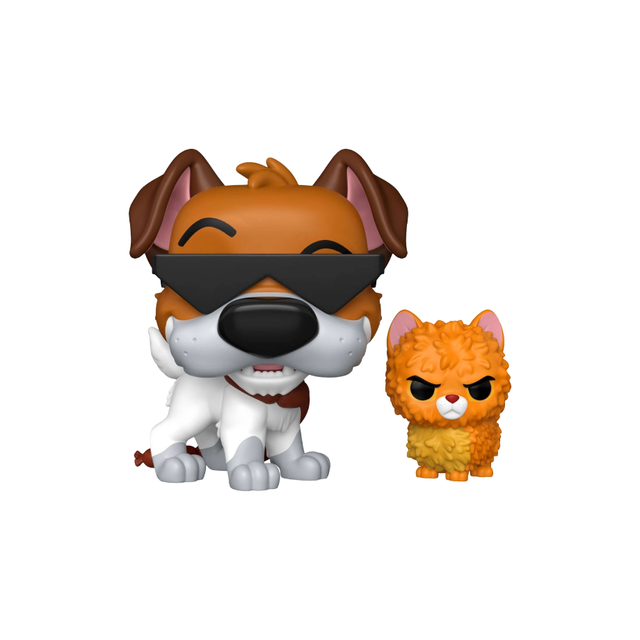 Funko Pop! Oliver & Co. - Dodger with Oliver 1705 *Chance auf Chase*