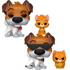 Funko Pop! Oliver & Co. - Dodger with Oliver 1705 *Chase Bundle*
