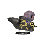 Funko Pop!Ride Deluxe Star Wars: The Mandalorian and Grogu - Zeb Orrelios in the Razor Crest 838