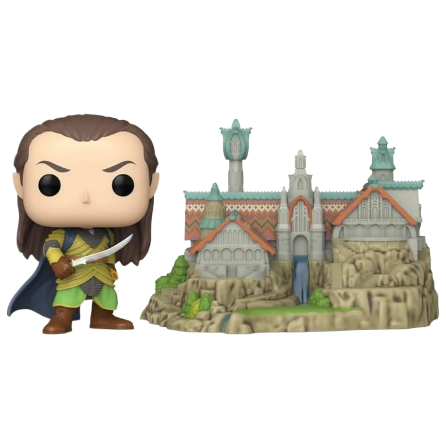 Funko POP! Town Herr der Ringe - Elrond & Rivendell  1747
