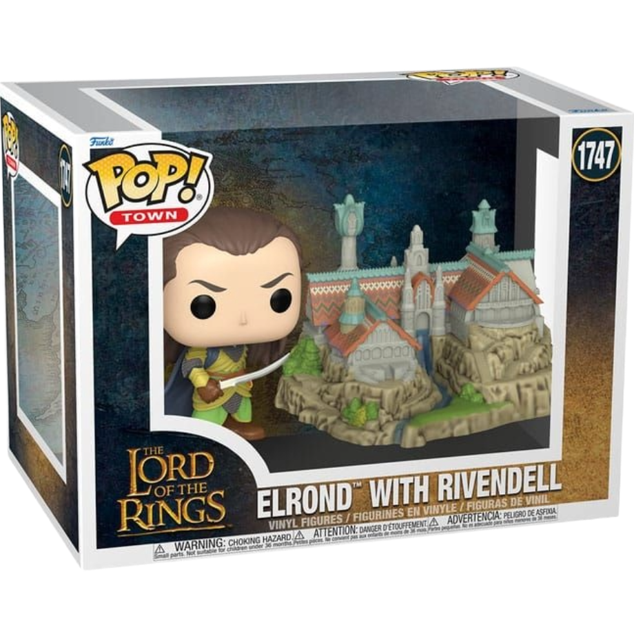 Funko POP! Town Herr der Ringe - Elrond & Rivendell  1747