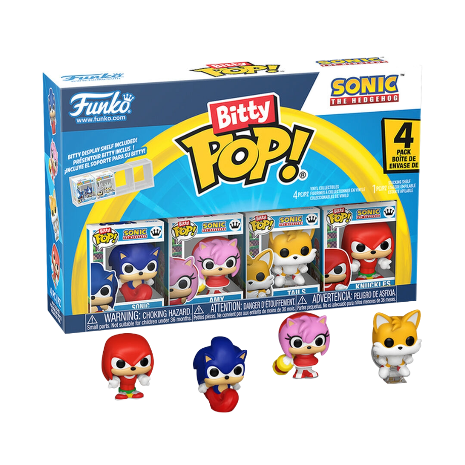 Funko Bitty POP! Sonic The Hedgehog - Series 2 4er Pack (Kopie)