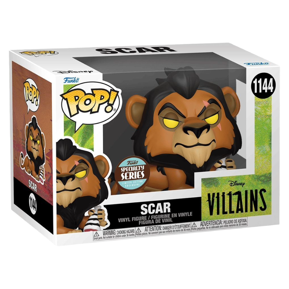 Funko Pop! Disney Villains - Scar with meat 1144 *Exclusive*