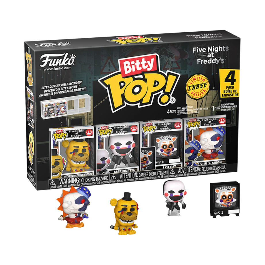 Funko Bitty POP! Five Nights at Freddy´s - Series 5 4er Pack *Chance auf Chase*
