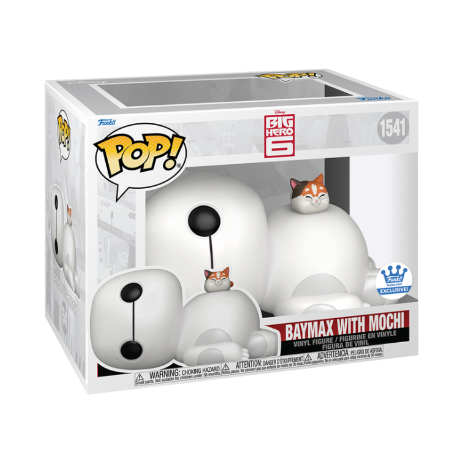 Funko POP! Big Hero 6 - Baymax with Mochi 1541 *Exclusive*