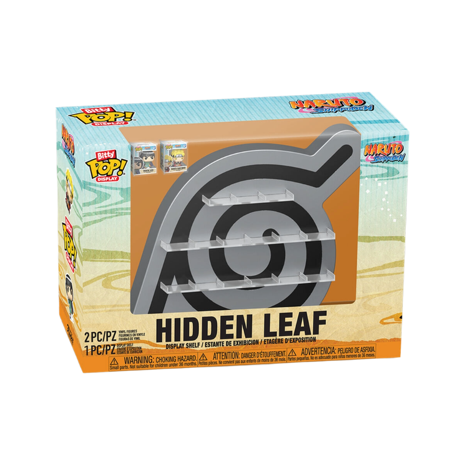Funko Bitty POP! Naruto Dispay - Hidden Leaf