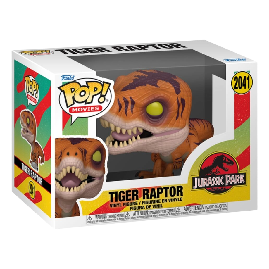 Funko POP! Jurassic Park - Tiger Raptor 2041