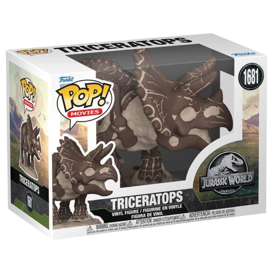 Funko Pop! Jurassic World - Triceratops Fossil 1681