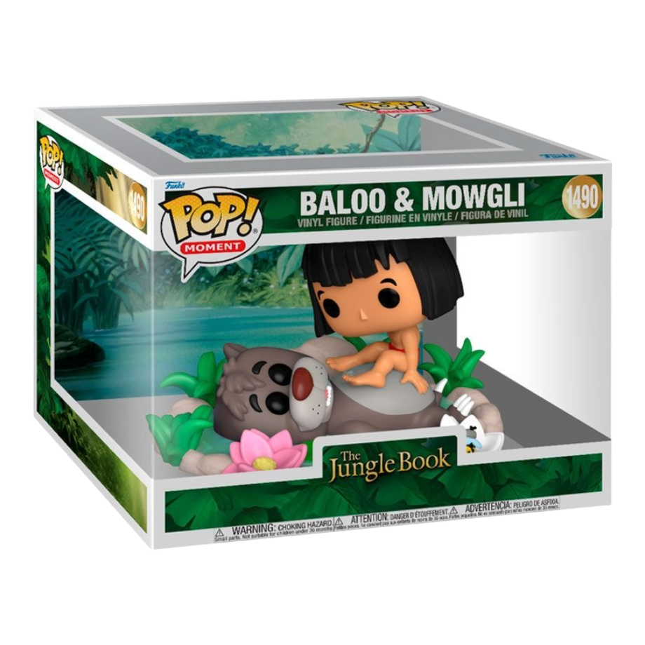 Funko Pop! Disney Moment Dschungelbuch - Baloo & Mowgli 1490