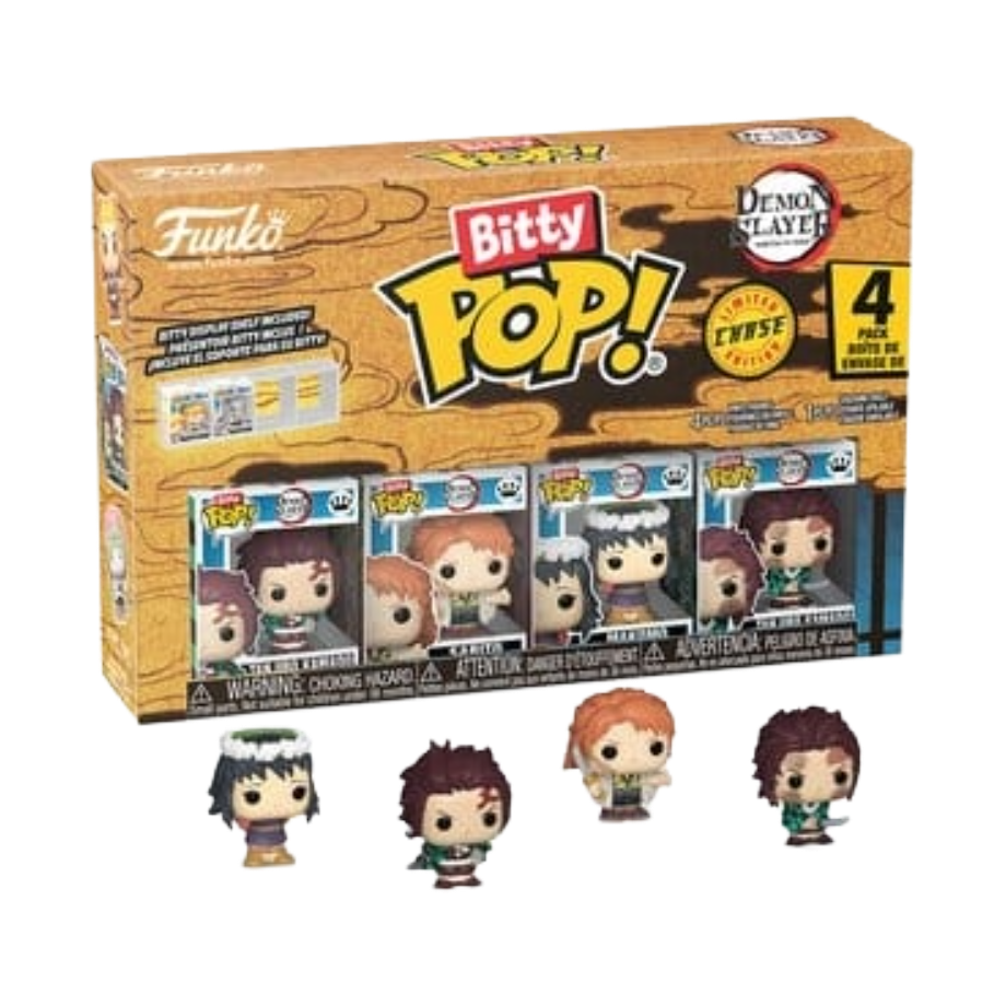 Funko Bitty POP! Demon Slayer - 4er-Pack Tanjiro