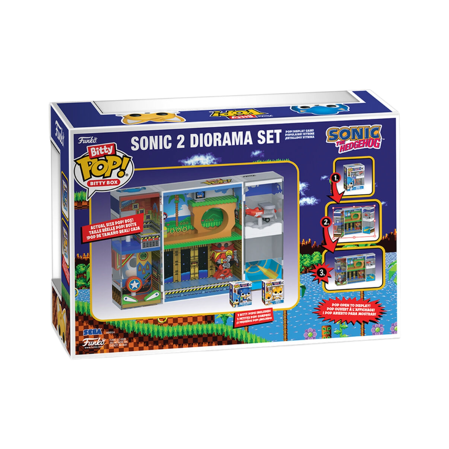Funko Bitty POP! Sonic The Hedgehog - Sonic 2 Diorama Set