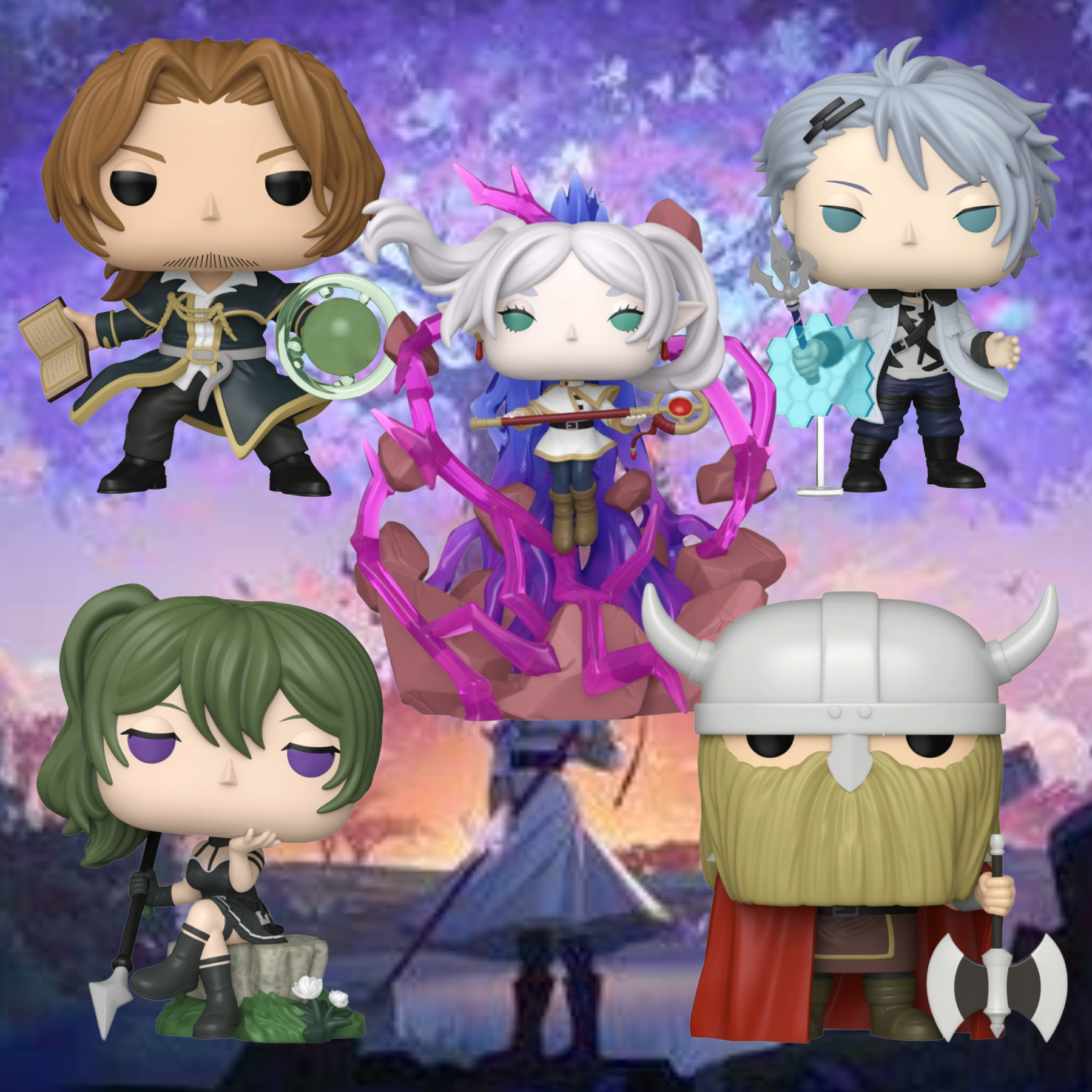 Funko Pop! Frieren Beyond Journey's End - Bundle
