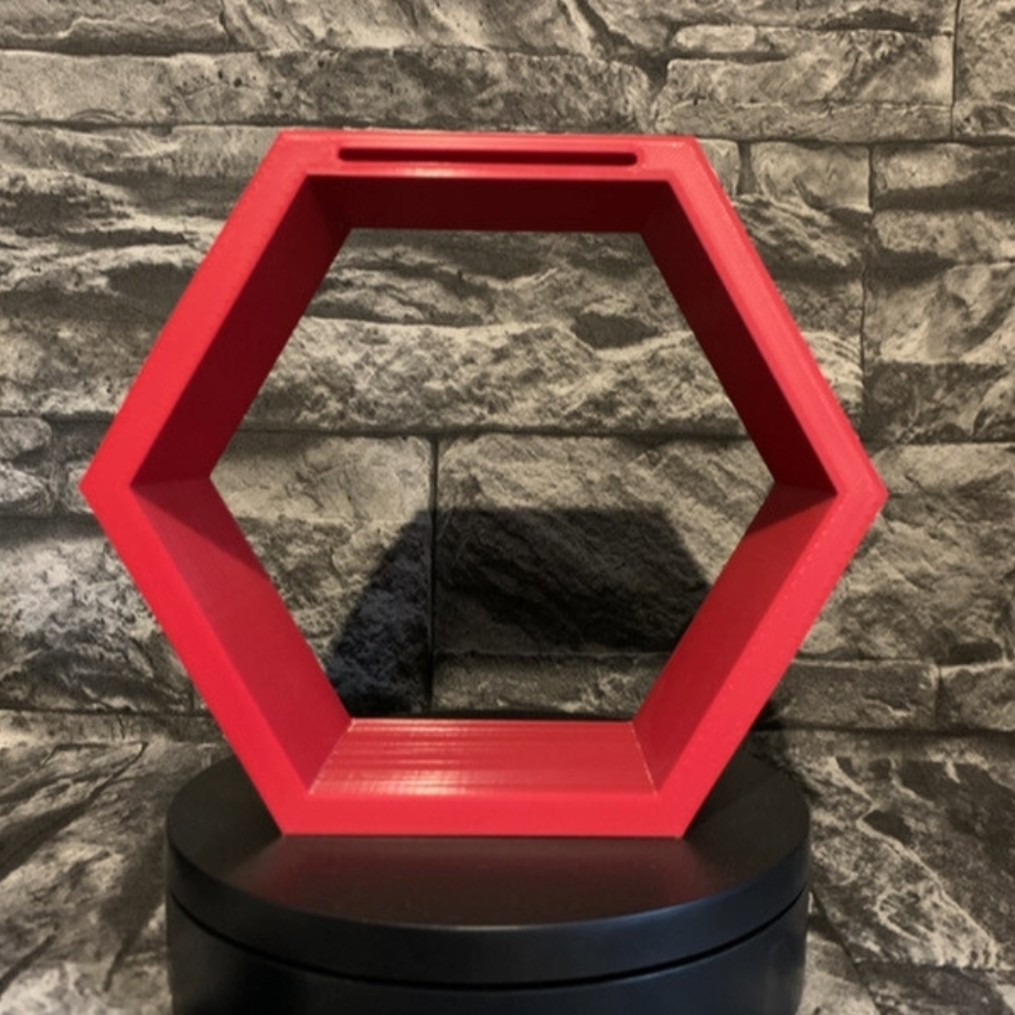 Hexagon Wandhalter OoB