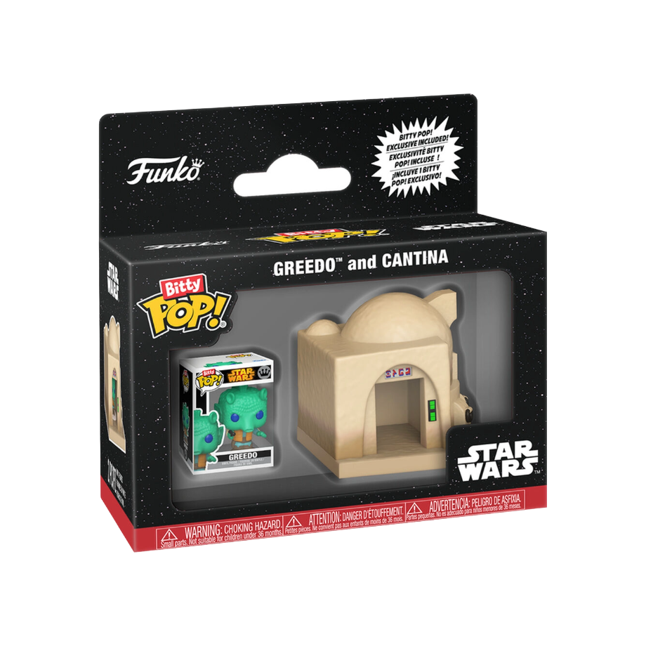 Funko Bitty POP!TOWN Star Wars - Greedo and Cantina