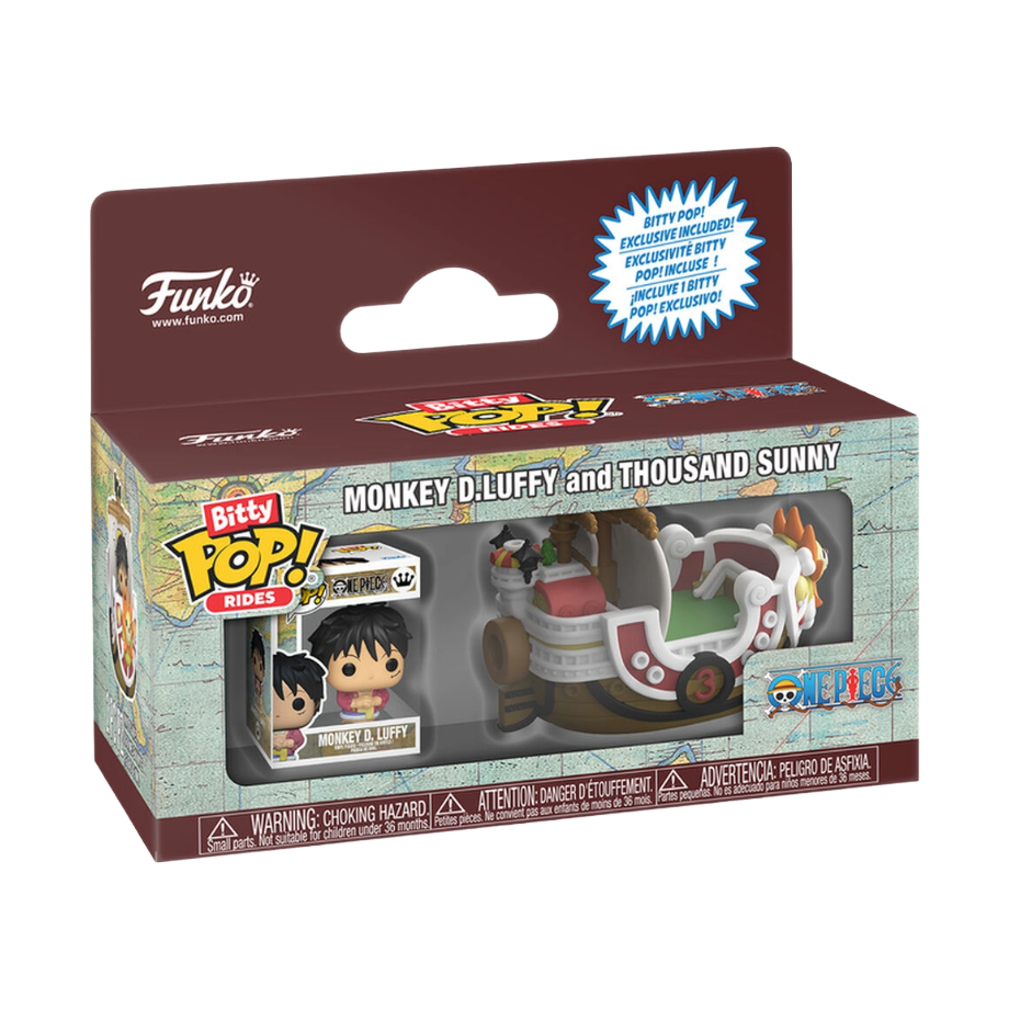 Funko Bitty POP!RIDES One Piece - Monkey D.Luffy and Thousand