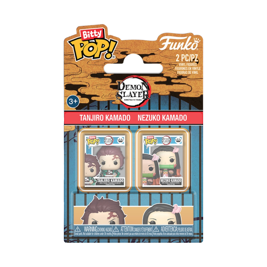 Funko Bitty POP! Demon Slayer - Tanjiro & Nezuko 2-Pack