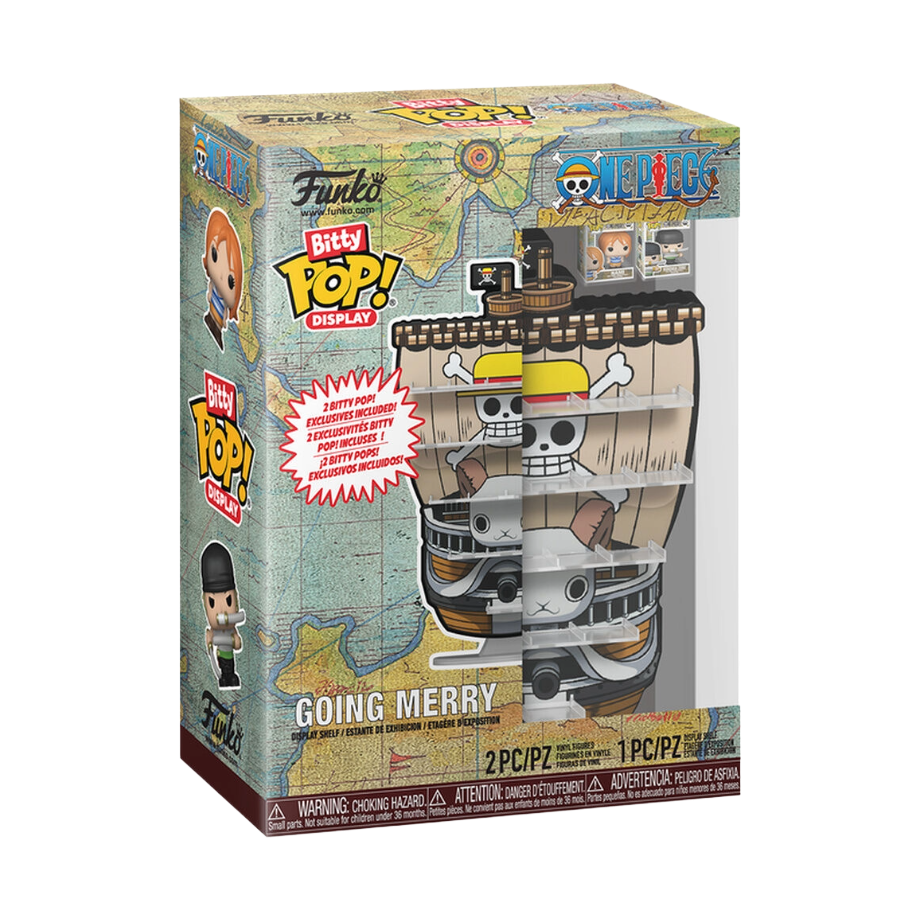 Funko Bitty POP! One Piece Dispay - Going Merry