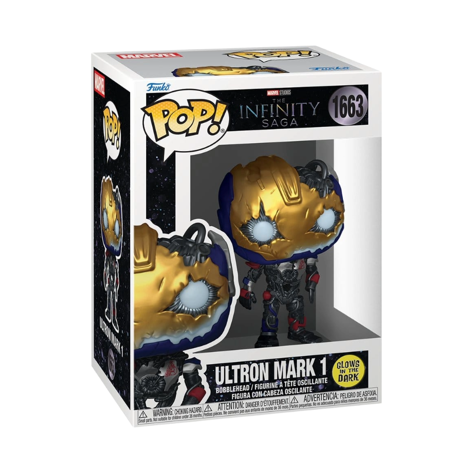 Funko POP! Marvel Infinity Saga - Ultron Mark 1 1663 *glow*