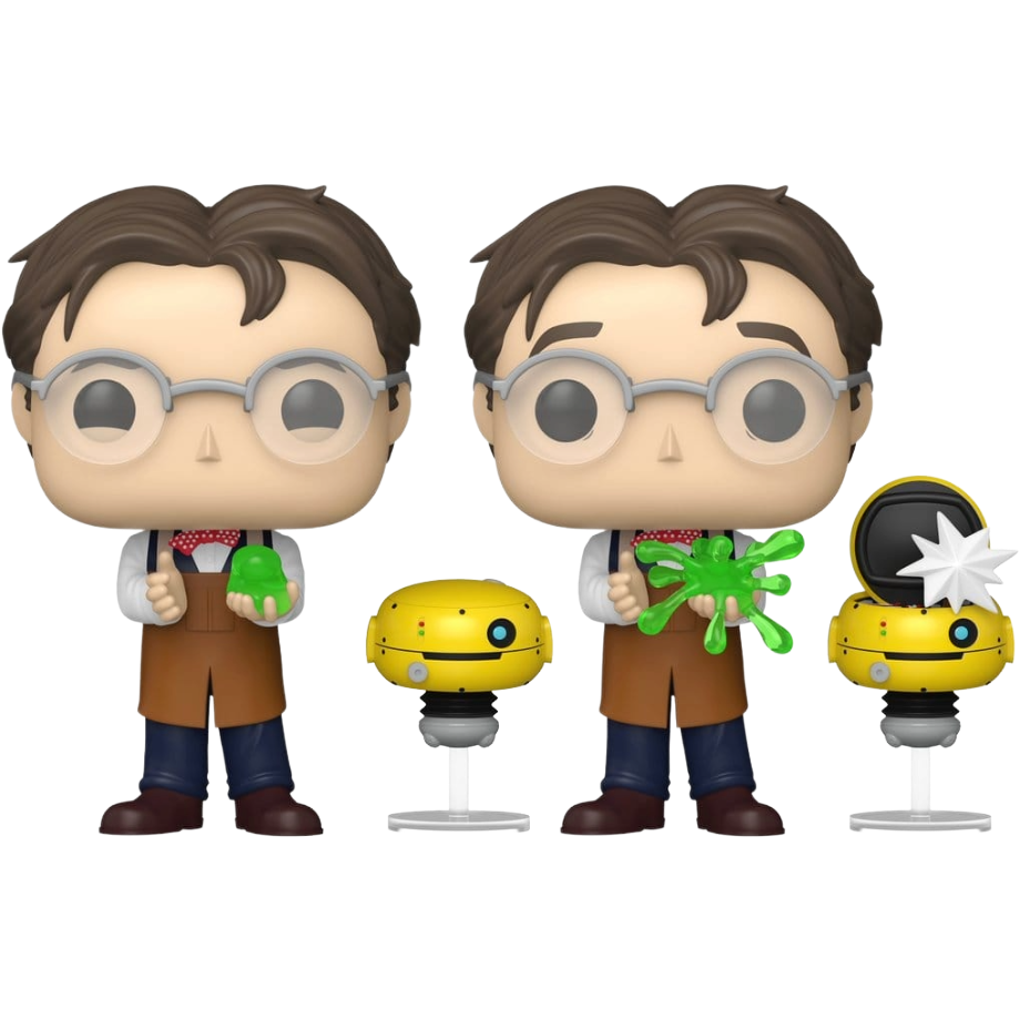 Funko POP! Flubber - Professor Brainard with Weebo 1833 *Chase Bundle*